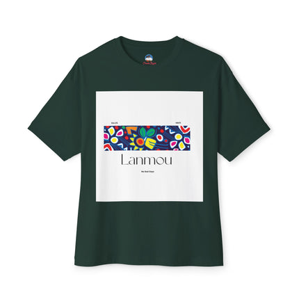 Lanmou “No Bad Days” Sweatshirt Haitian Floral Art Graphic Creole Love Pullover Island Vibes & Cultural Unisex Oversized T-Shirt