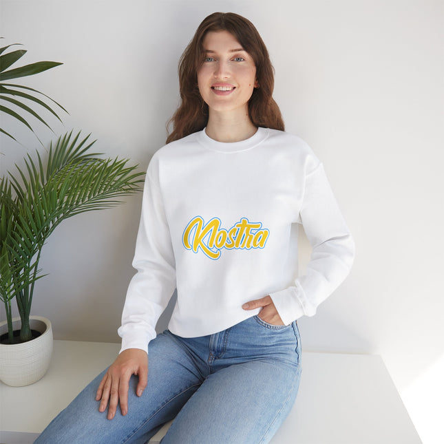 Klostra Sweatshirt Celebrating Haitian Architectural Elegance with Comfort and Style - CreoleSizzle