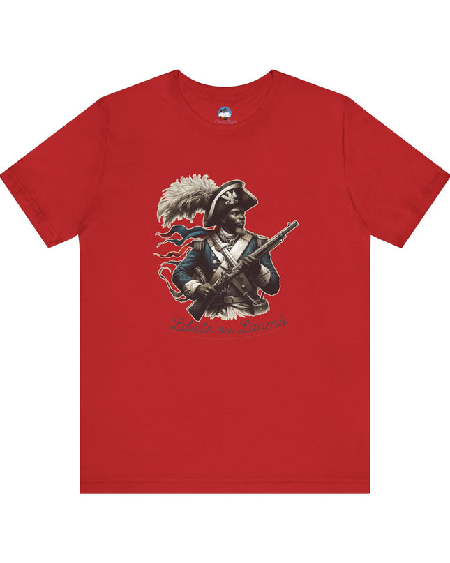 Liberté ou La Mort – Revolutionary Heritage Sweatshirt | Haitian Pride Apparel, Unisex Jersey Short Sleeve Tee
