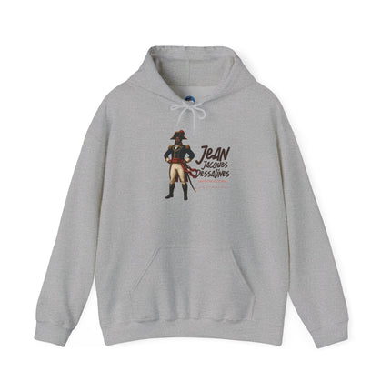 The Warrior’s March Jean-Jacques Dessalines Hoodie Haitian Freedom Series Unisex Heavy Blend