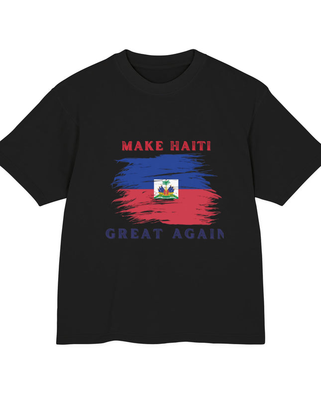 Make Haiti Great Again T-Shirt – Haitian Pride | Bold Statement Apparel Durable and Stylish Unisex Urban Heavy Tee - CreoleSizzle