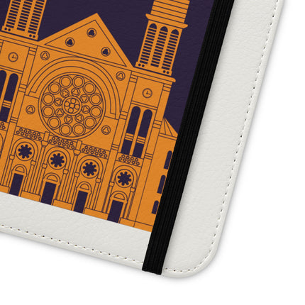Ayiti Soulscape Marron And Cathedral Mirrored Flip Case for iPhone Edition Symbol of Dual Heritage