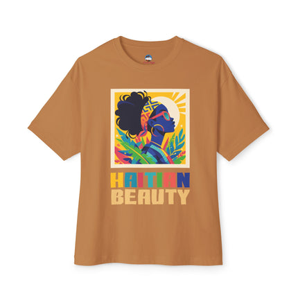 Haitian Beauty T-Shirt Bold Afro-Caribbean Graphic Cultural Pride Apparel Unisex Cozy Pullover for Vibrant Haitian Beauty Tee