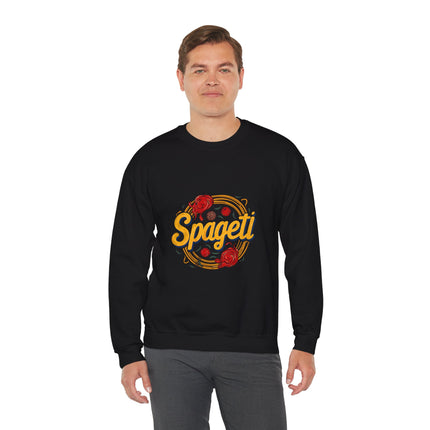Cozy Spageti Sweatshirt Celebrate Haitian Culinary Heritage with Style and Premium Comfort - CreoleSizzle