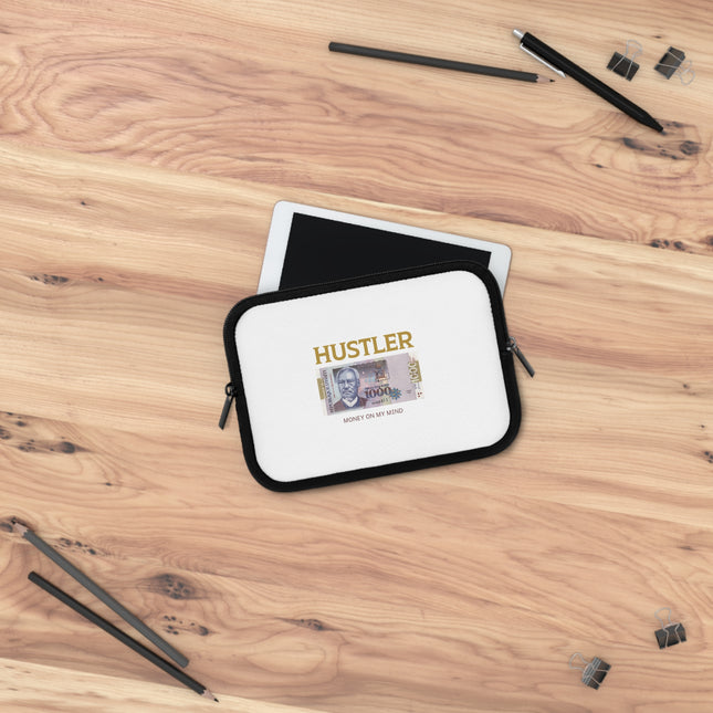 Hustler Limited Edition 1000 Goud Haitian Currency Laptop Sleeve Luxury Inspired Design - CreoleSizzle