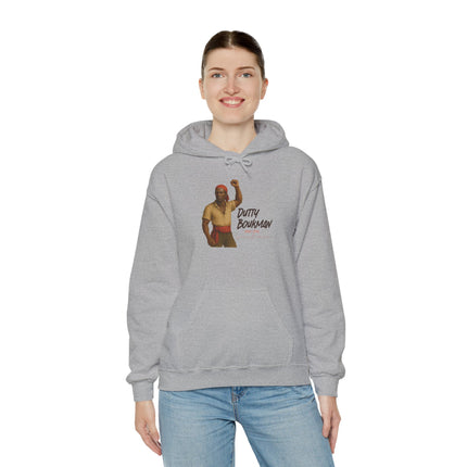 Dutty Boukman The Catalyst of Revolt Hoodie Haitian Freedom Series Unisex Heavy Blend Casual Wear