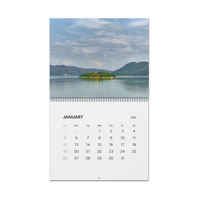 Haiti Wall Calendar 2025 - Perfect Gift for Travelers and Island Lovers, Office Gift, Secret Santa, Stunning Photos - CreoleSizzle