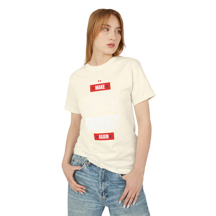 Make Haiti Great Again T-Shirt Haitian Pride Statement Sustainable & Durabl Unisex Garment-Dyed Heavyweight Cotton Tee - CreoleSizzle