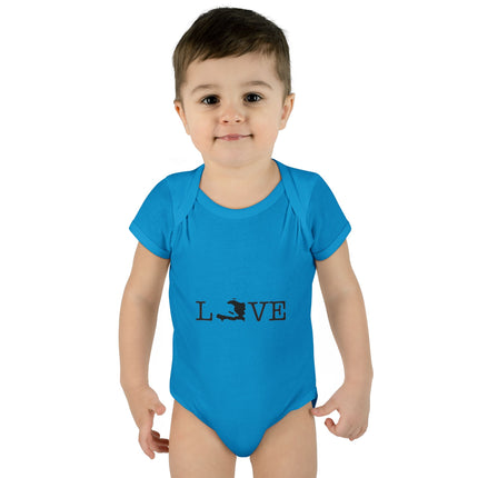 Island of Love Haitian Pride Baby Bodysuit Infant Heritage Series Premium Unisex Onesie, Cute Baby Clothes