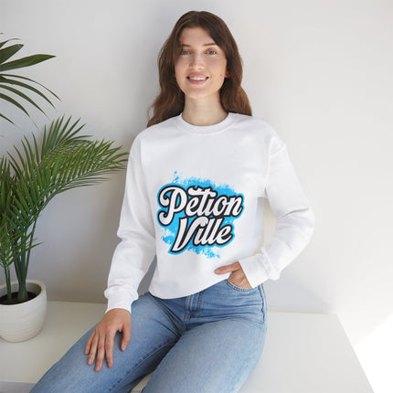 Petion-Ville Inspired Sweatshirt Celebrate the Heartbeat of Haitian Nightlife - CreoleSizzle