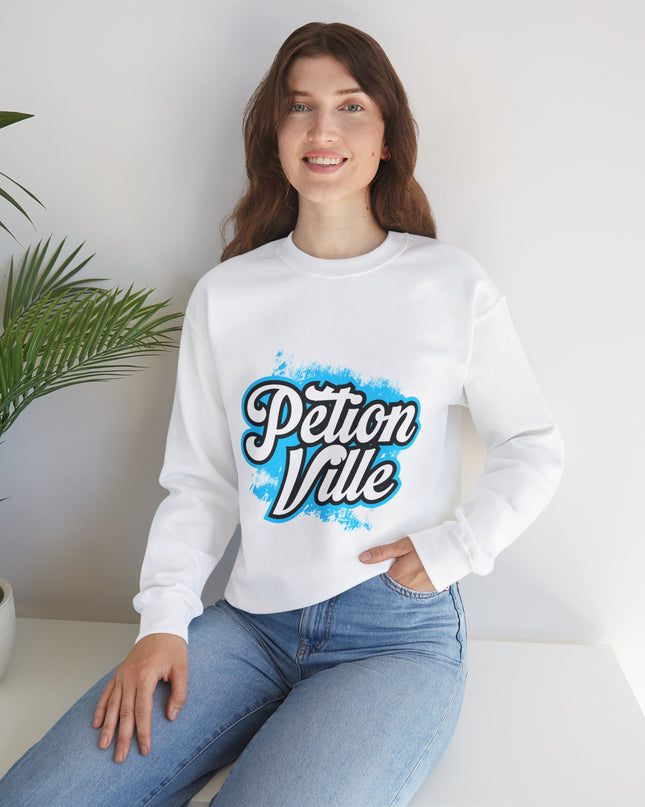 Petion-Ville Inspired Sweatshirt Celebrate the Heartbeat of Haitian Nightlife - CreoleSizzle