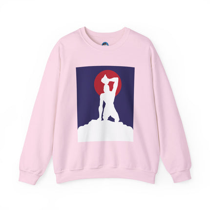 Neg Mawon Rising Haitian Freedom Silhouette Sweatshirt Ancestral Strength Series  Inspirational Unisex Crewneck Sweatshirt