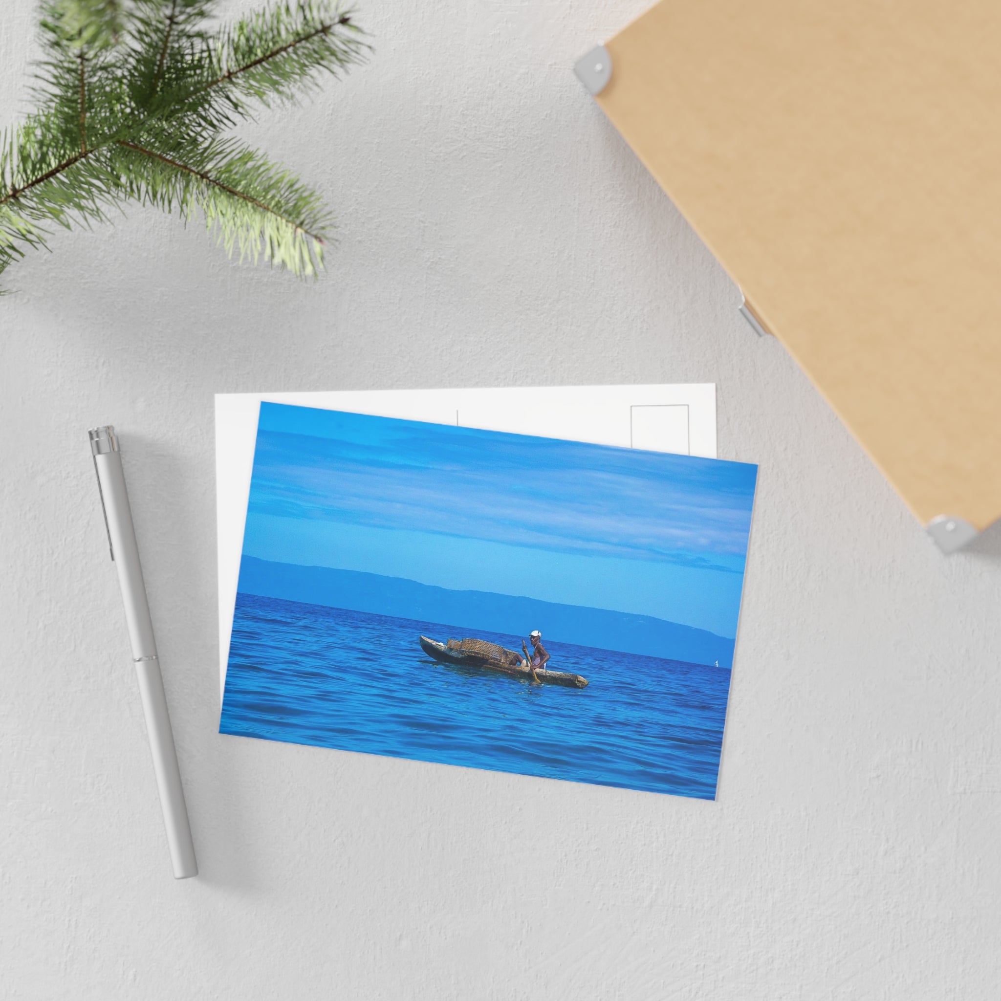 Fine Art Postcards - Haitian Postcard - Write Home-  Birthday - Surprise Trip -Island lovers, writers, stationary- one of a kind