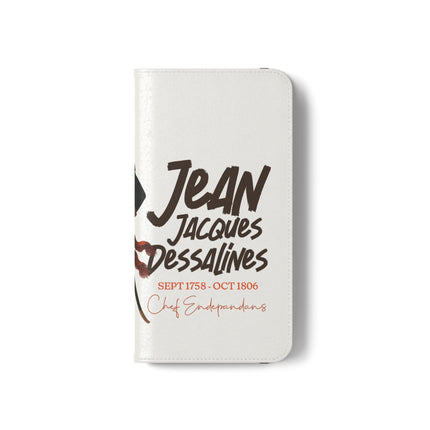 Legacy of Dessalines Limited Heritage Collector’s Tee Flip Case Stylish Phone Wallet Case Revolutionary Leadership Edition