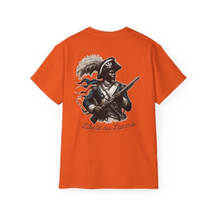 Liberty or Death Revolutionary Spirit Tee Haitian Independence Apparel Unisex Premium Cotton T-Shirt