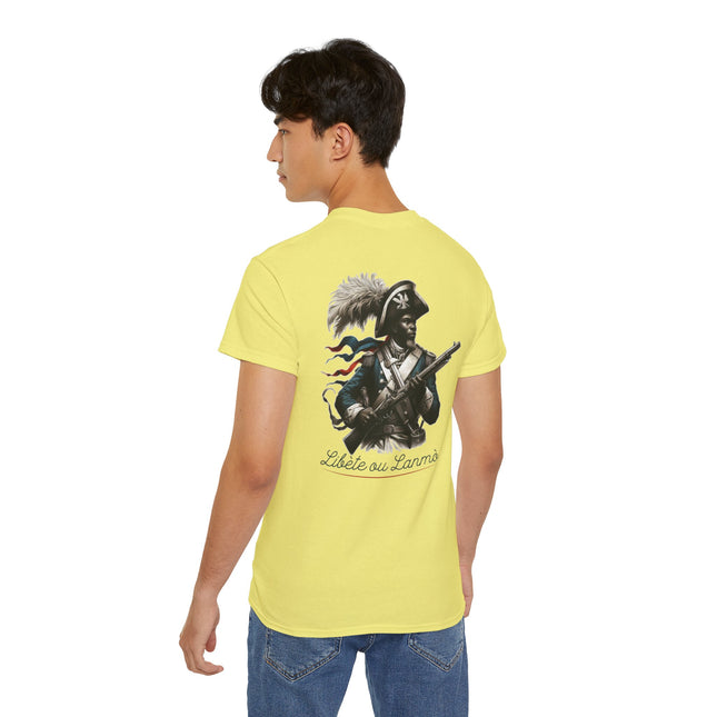 Liberty or Death Revolutionary Spirit Tee Haitian Independence Apparel Unisex Premium Cotton T-Shirt
