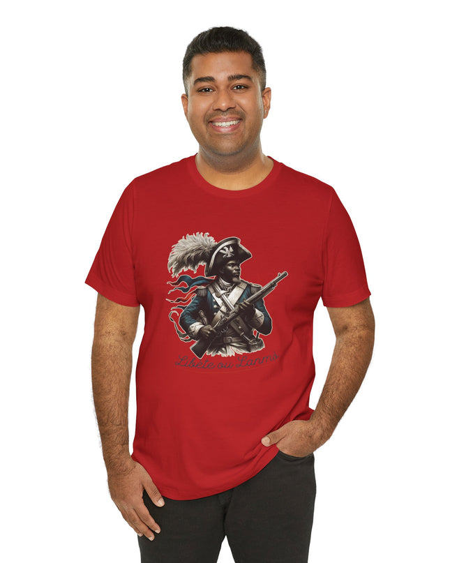 Liberté ou La Mort – Revolutionary Heritage Sweatshirt | Haitian Pride Apparel, Unisex Jersey Short Sleeve Tee