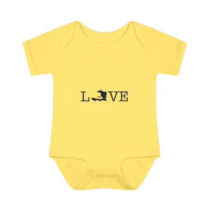 Island of Love Haitian Pride Baby Bodysuit Infant Heritage Series Premium Unisex Onesie, Cute Baby Clothes