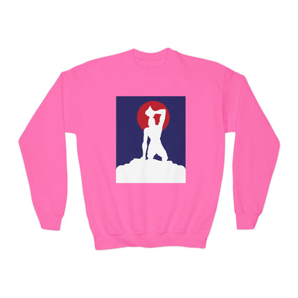 The Rising Sun Neg Mawon Youth Sweatshirt Haitian Resistance Series Youth Premium Crewneck