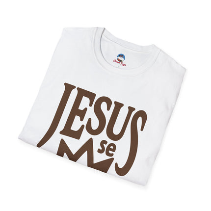 Jezi Se Wa Jesus is King T-Shirt Haitian Faith Series Premium Crewneck Faith-Inspired Unisex Softstyle T-Shirt