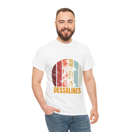 Jean-Jacques Dessalines Haitian History T-Shirt Celebrate Haiti’s Revolutionary Leader Cultural Pride Apparel Unisex Cotton Comfort Fit - CreoleSizzle