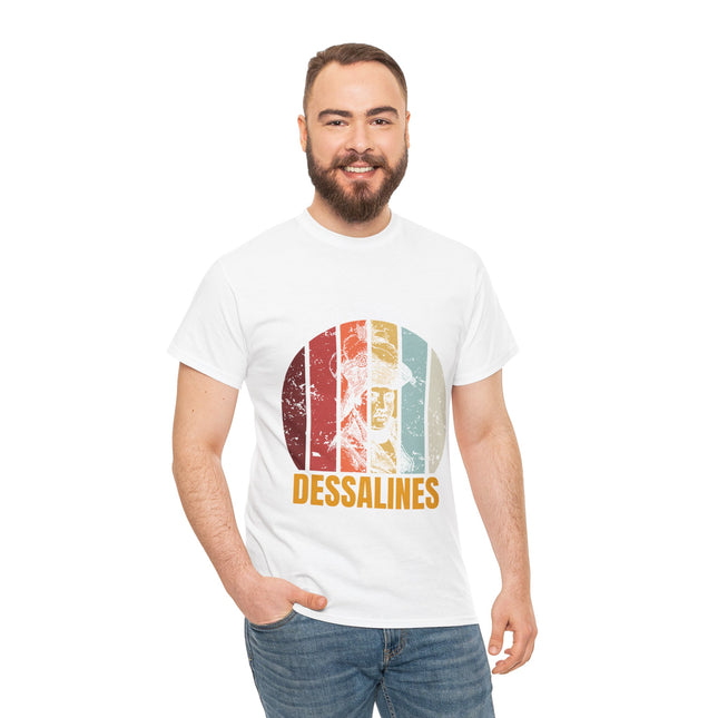 Jean-Jacques Dessalines Haitian History T-Shirt Celebrate Haiti’s Revolutionary Leader Cultural Pride Apparel Unisex Cotton Comfort Fit - CreoleSizzle