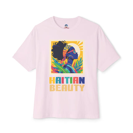 Haitian Beauty T-Shirt Bold Afro-Caribbean Graphic Cultural Pride Apparel Unisex Cozy Pullover for Vibrant Haitian Beauty Tee