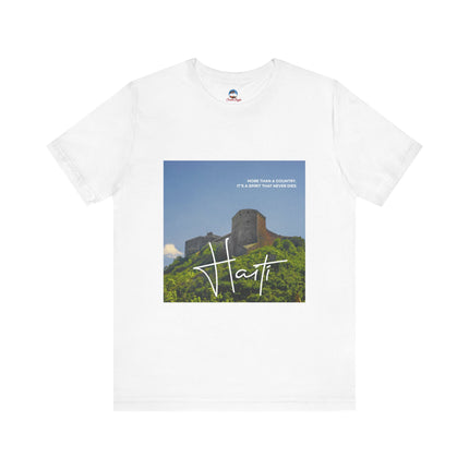 Citadelle Legacy Tee  Haiti’s Unbreakable Spirit Minimalist Heritage Design Unisex Premium T-Shirt