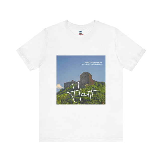 Citadelle Legacy Tee  Haiti’s Unbreakable Spirit Minimalist Heritage Design Unisex Premium T-Shirt