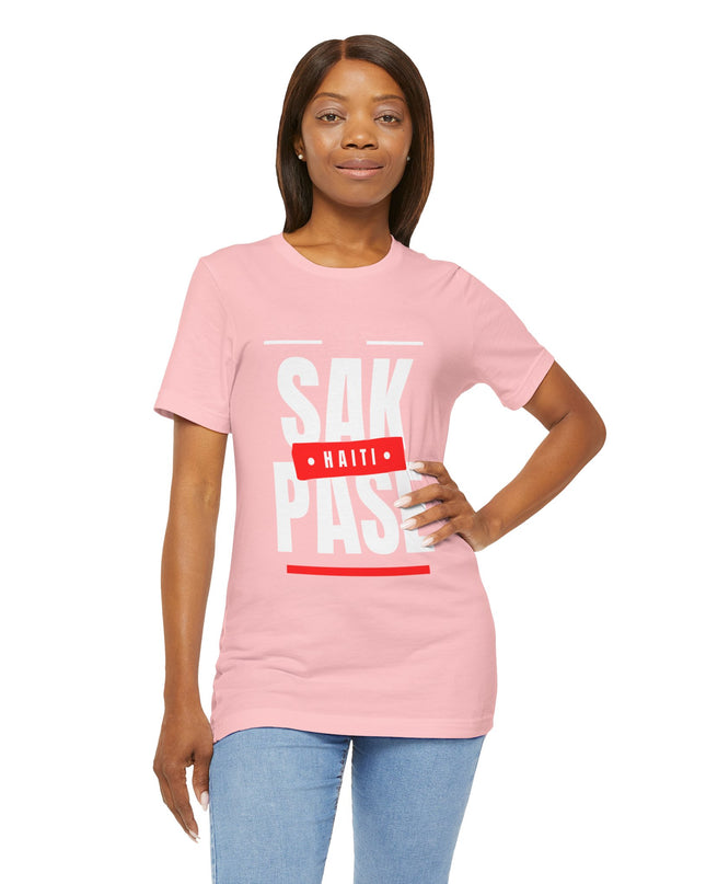 Sak Pase Haiti T-Shirt Celebrate Haitian Heritage in Style Unisex Jersey Short Sleeve Tee - CreoleSizzle