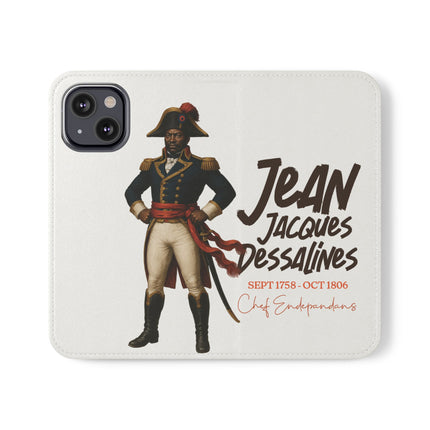 Legacy of Dessalines Limited Heritage Collector’s Tee Flip Case Stylish Phone Wallet Case Revolutionary Leadership Edition