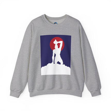 Neg Mawon Rising Haitian Freedom Silhouette Sweatshirt Ancestral Strength Series  Inspirational Unisex Crewneck Sweatshirt