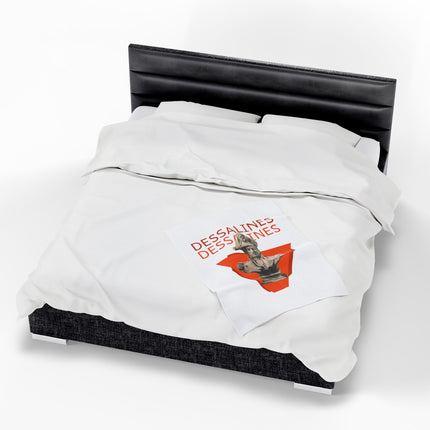 Dessalines Declaration Blanket Revolutionary Haitian Leader Throw - CreoleSizzle