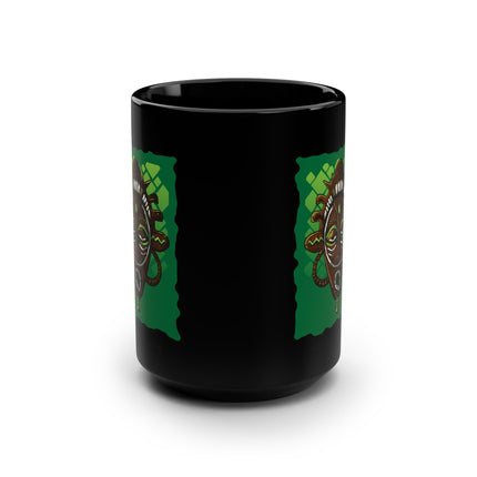 Haitian Paradise Mask of the Ancestors 15oz Premium Heritage Coffee Mug