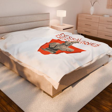 Dessalines Declaration Blanket Revolutionary Haitian Leader Throw - CreoleSizzle