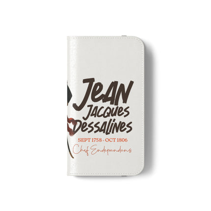 Legacy of Dessalines Limited Heritage Collector’s Tee Flip Case Stylish Phone Wallet Case Revolutionary Leadership Edition