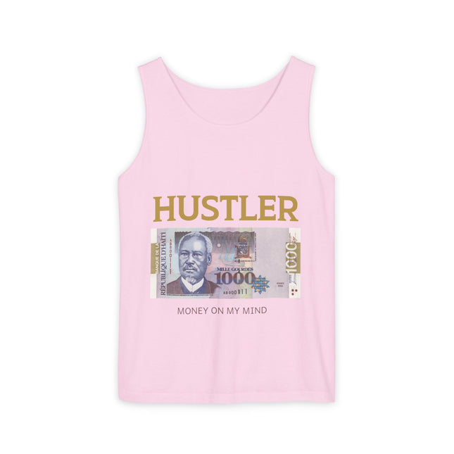 The Hustler’s Banknote Haitian Grit Tank Top Economic Creativity Series Unisex Summer Streetwear