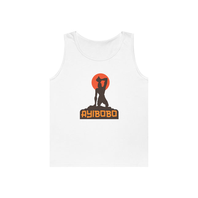 Ayibobo Heritage Tank Top Nèg Mawon Graphic Unisex Shirt Haitian Spiritual Streetwear Outdoorsy Vibe
