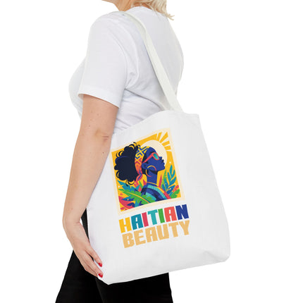 Haitian Beauty Collector’s Cut Premium Tote Bags Limited Heritage Design - CreoleSizzle