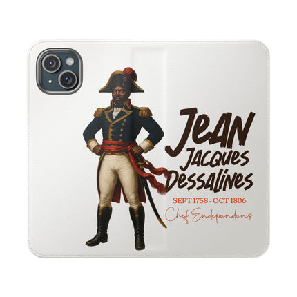 Legacy of Dessalines Limited Heritage Collector’s Tee Flip Case Stylish Phone Wallet Case Revolutionary Leadership Edition