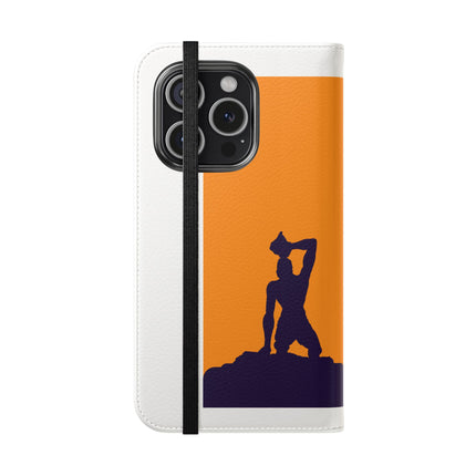 Ayiti Soulscape Marron And Cathedral Mirrored Flip Case for iPhone Edition Symbol of Dual Heritage