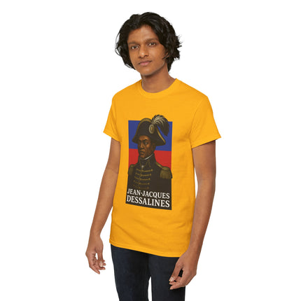 Jean-Jacques Dessalines – Revolutionary Legacy Sweatshirt | Limited Edition | Unisex Heavy Cotton Tee - CreoleSizzle