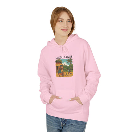 Lakou Memories Unisex Heritage Hoodie Limited Artist Edition Creole Roots Apparel Relaxed Fit Sweatshirt
