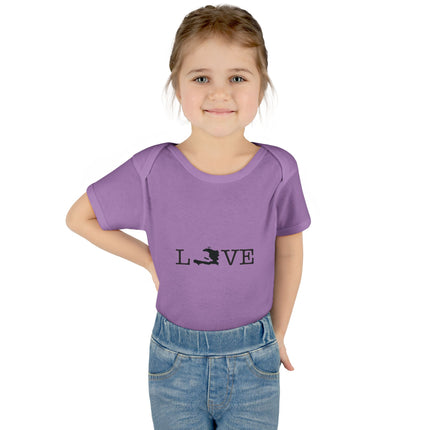 Island of Love Haitian Pride Baby Bodysuit Infant Heritage Series Premium Unisex Onesie, Cute Baby Clothes