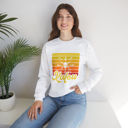 Exclusive Kafou Sweatshirt Symbol of Strength Culture and Spirituality with Comfort and Style - CreoleSizzle