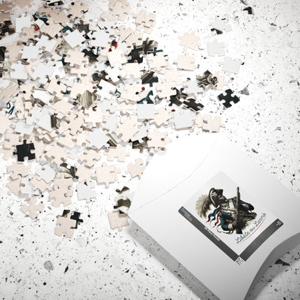Libète ou Lanmò Haitian Revolutionary Soldier Heritage Puzzle Limited Freedom Fighter Edition - CreoleSizzle