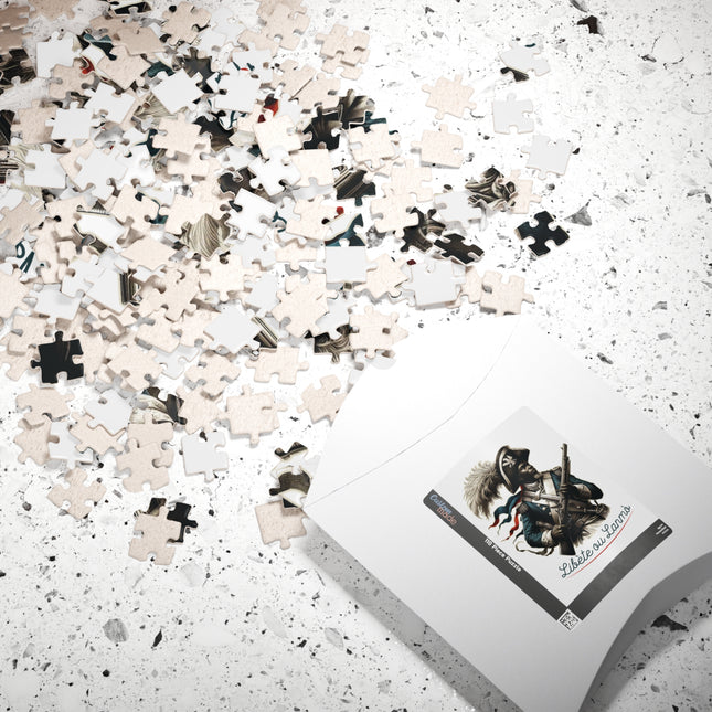 Libète ou Lanmò Haitian Revolutionary Soldier Heritage Puzzle Limited Freedom Fighter Edition - CreoleSizzle
