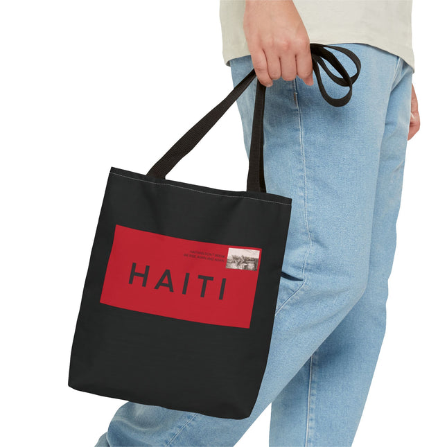 Haiti Postage Limited Edition Heritage Tote Bags Retro Seal Design - CreoleSizzle