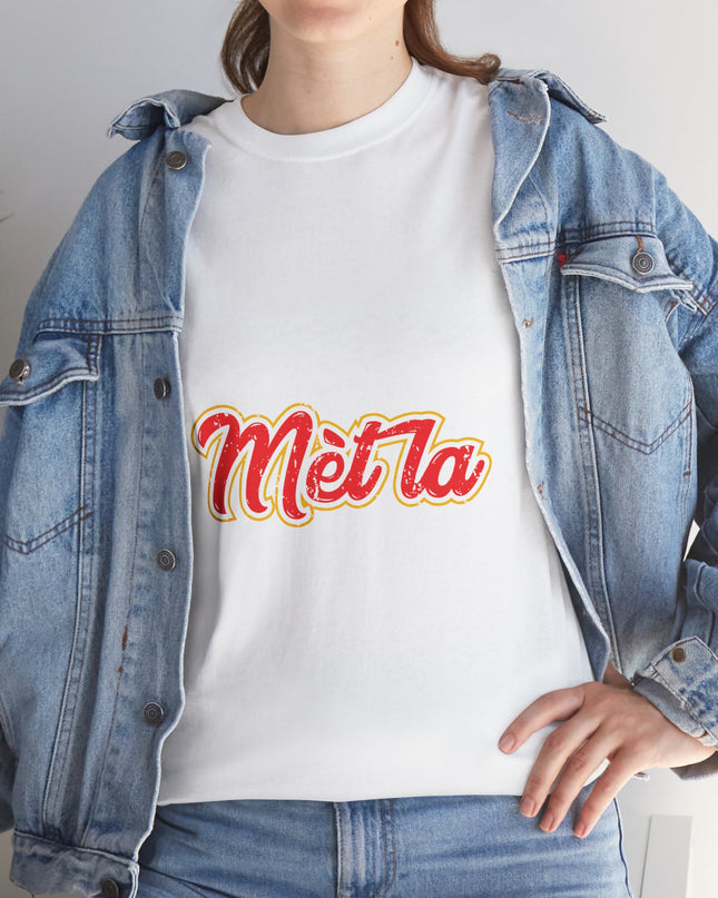Exclusive Mèt La T-Shirt Representing Strength and Leadership in Haitian Unity Cultural Pride Apparel Unisex Cotton Comfort Fit Express Delivery available - CreoleSizzle