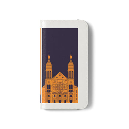 Ayiti Soulscape Marron And Cathedral Mirrored Flip Case for iPhone Edition Symbol of Dual Heritage